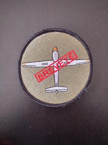 Patch velcro rond planeur - patch,